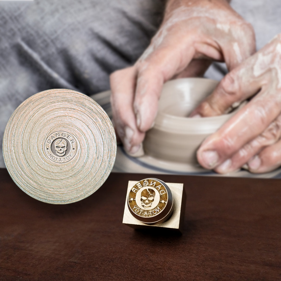 Custom Clay Brass Stamps