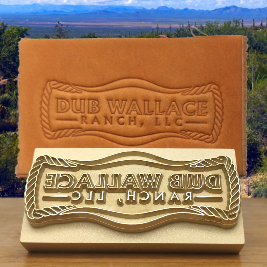 Custom Brass Leather Stamp