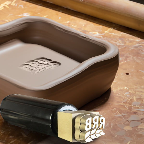 Custom Clay Brass Stamps