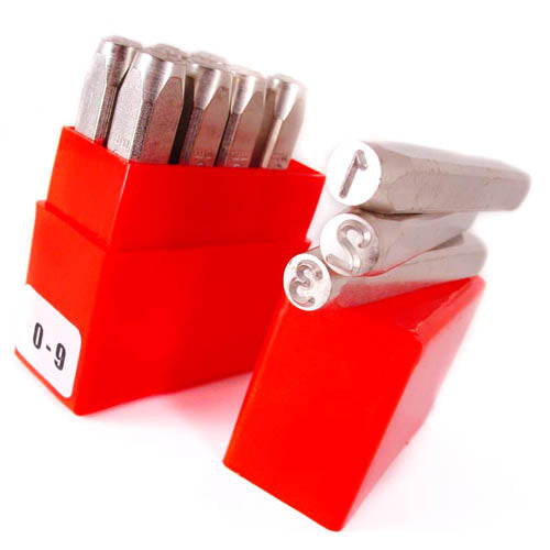 Stock Number Stamp Sets