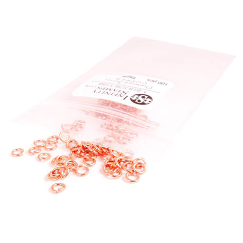 Copper Jump Rings - 100 Pack