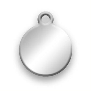 Nickel Silver Jewelry Tag A - 100 Pack