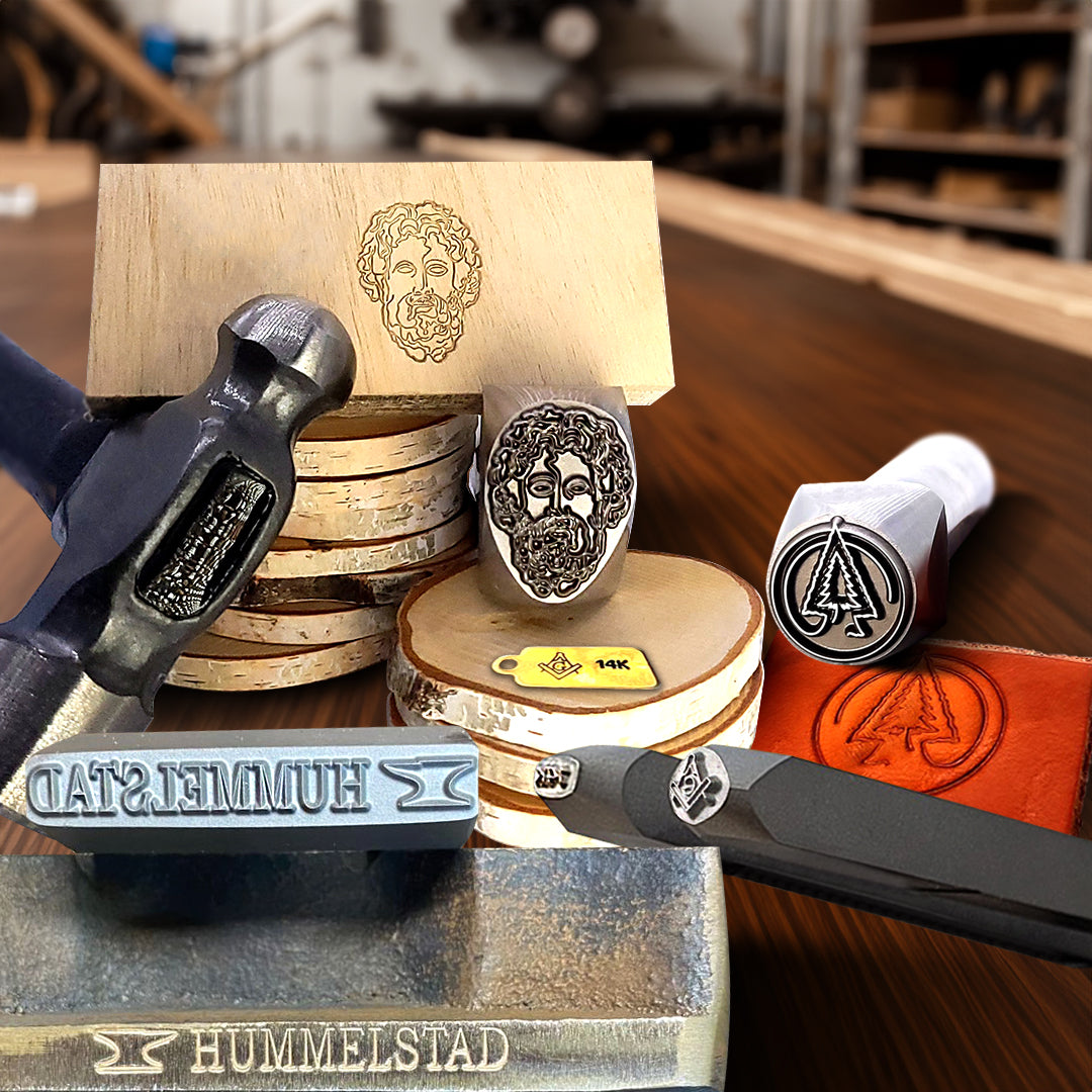 Custom Handheld Metal Stamp For Multiple Materials – metalstamps.com