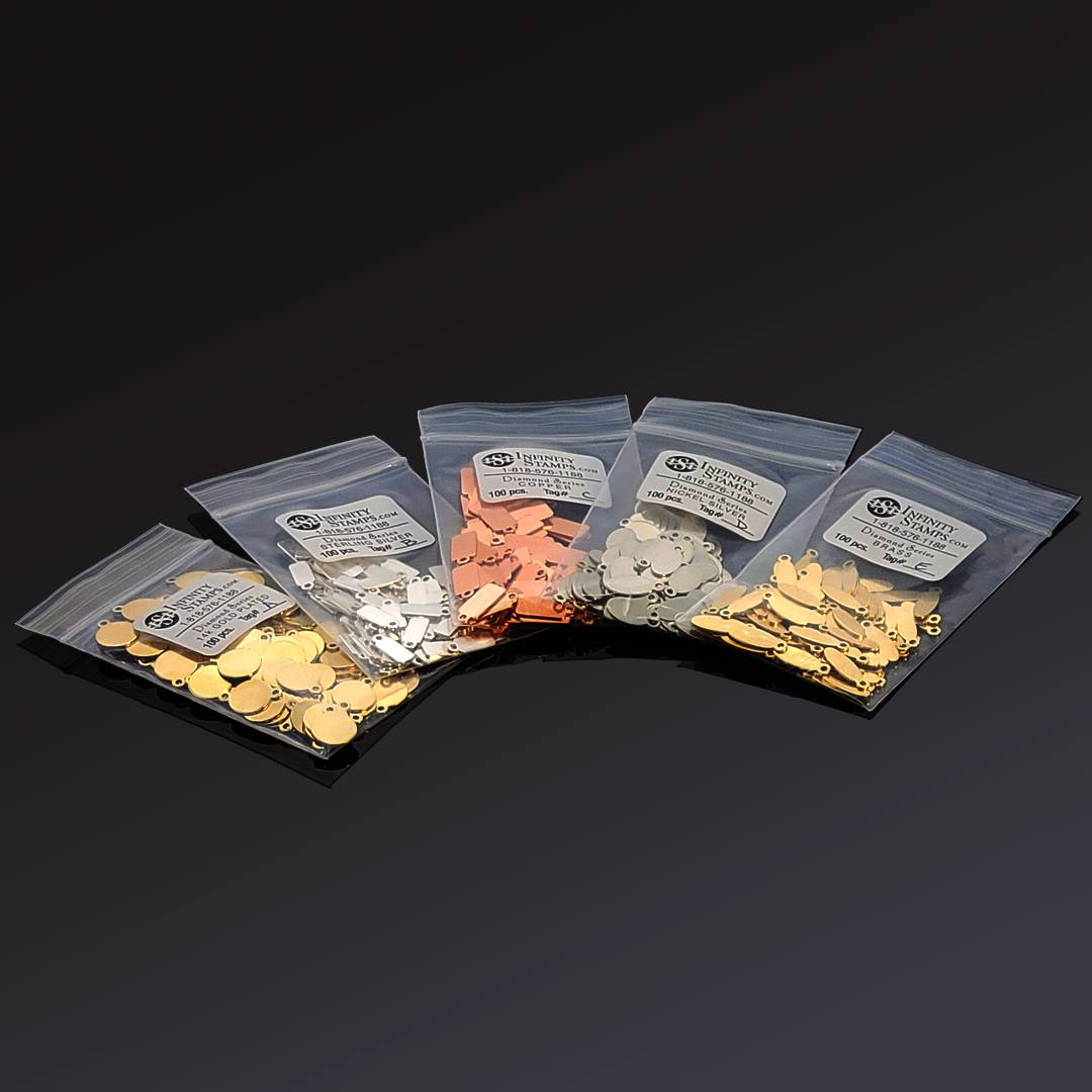 Jewelry Tags - Select Your Material and Shape