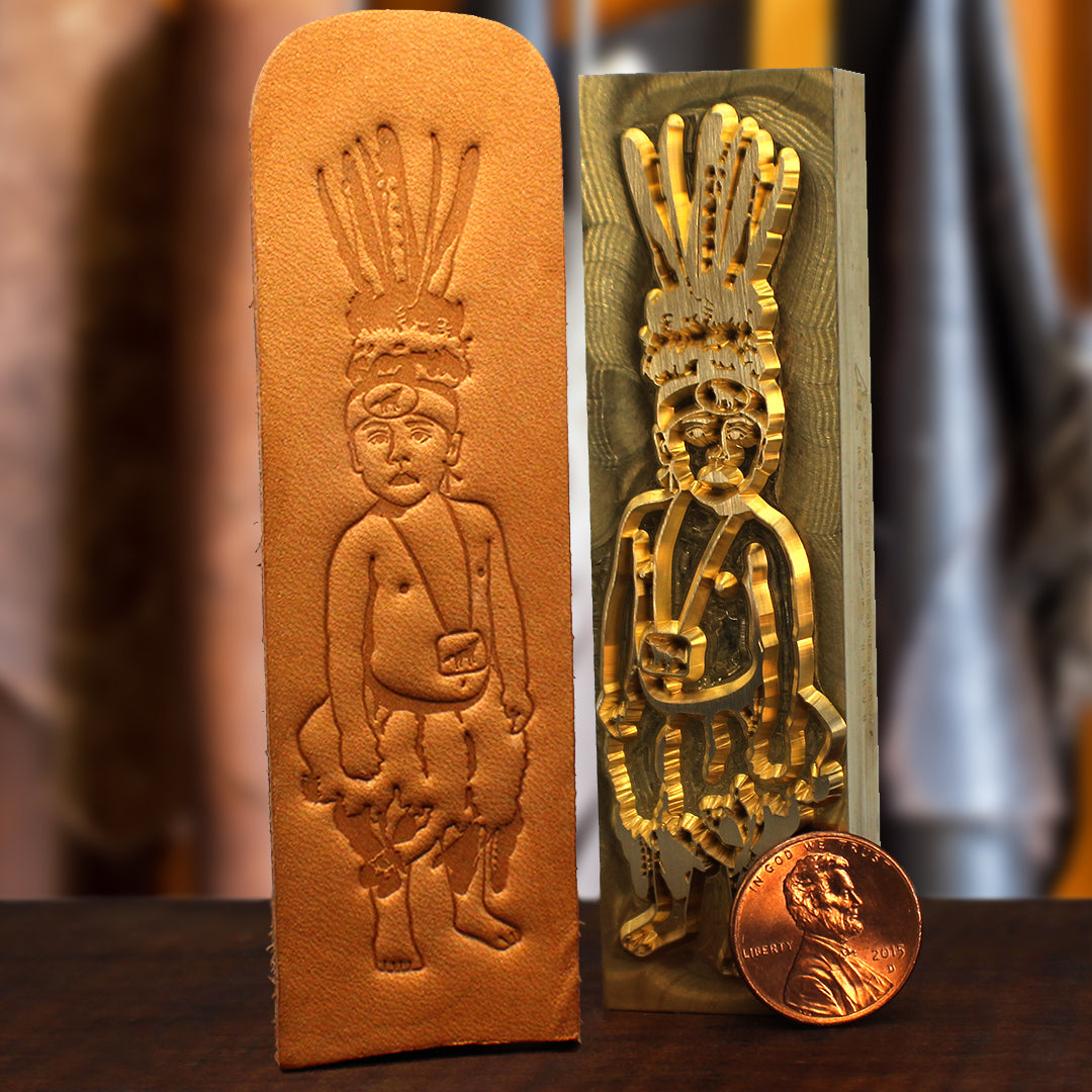 Custom Brass Leather Stamp – metalstamps.com